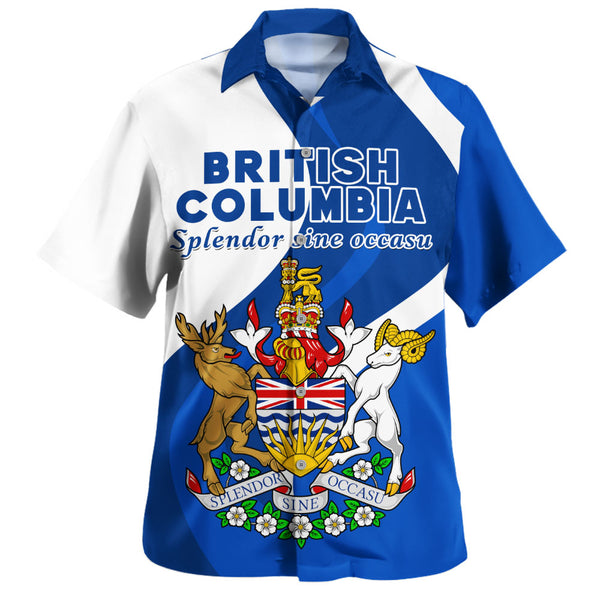 British Columbia Bowling Shirt Crest Of Identity