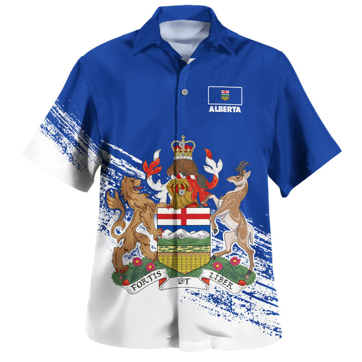 Alberta Bowling Shirt Pride Of The Provinces