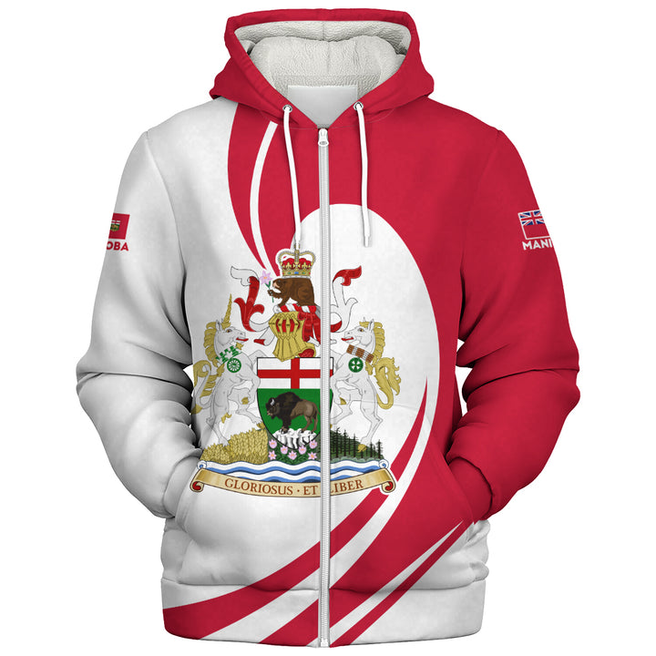 Manitoba Sherpa Hoodie Legacy Of The Noble Spirit