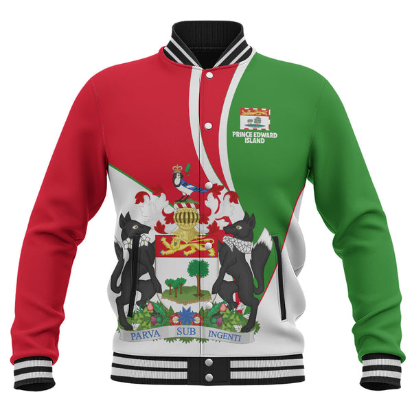 Prince Edward Island Baseball Jacket Heritage Pride Of The North