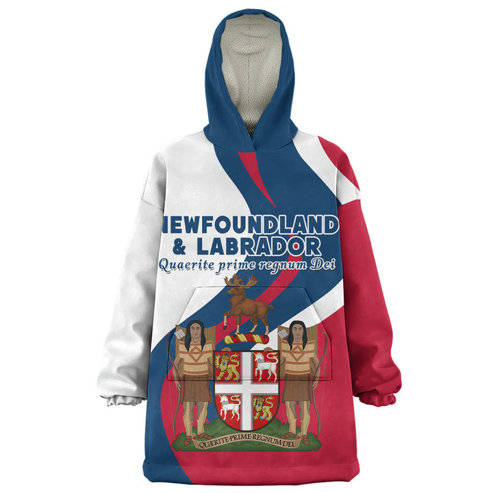 Newfoundland & Labrador Snug Hoodie Crest Of Identity