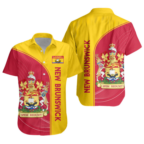 New Brunswick Short Sleeve Shirt Proud Provincial Heritage