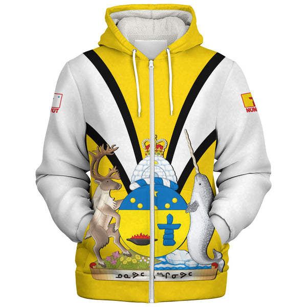 Nunavut Sherpa Hoodie Proud Provinces Collection