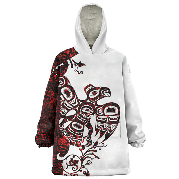 Canada Snug Hoodie Red Sky Flight Haida Edition