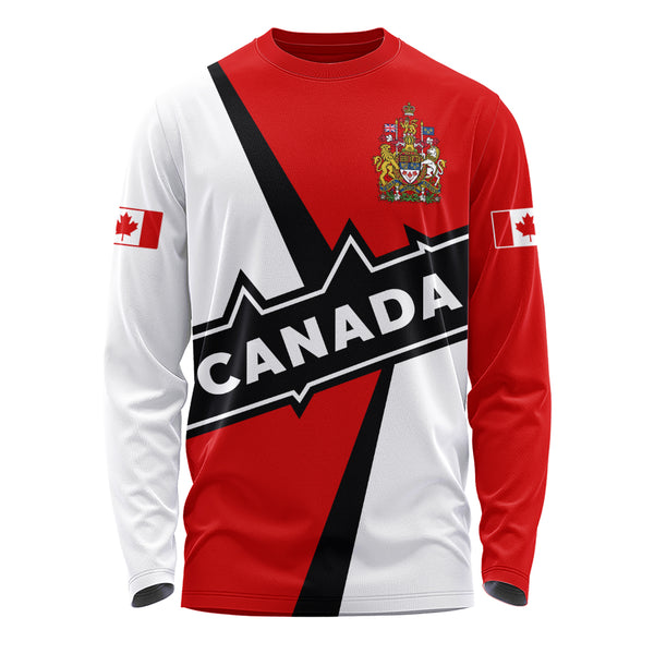 Canada Long Sleeve T-Shirt Loyal True North Style