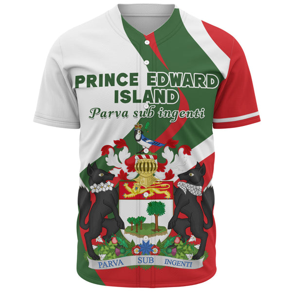 Prince Edward Island Baseball Shirt Crest Of Identity
