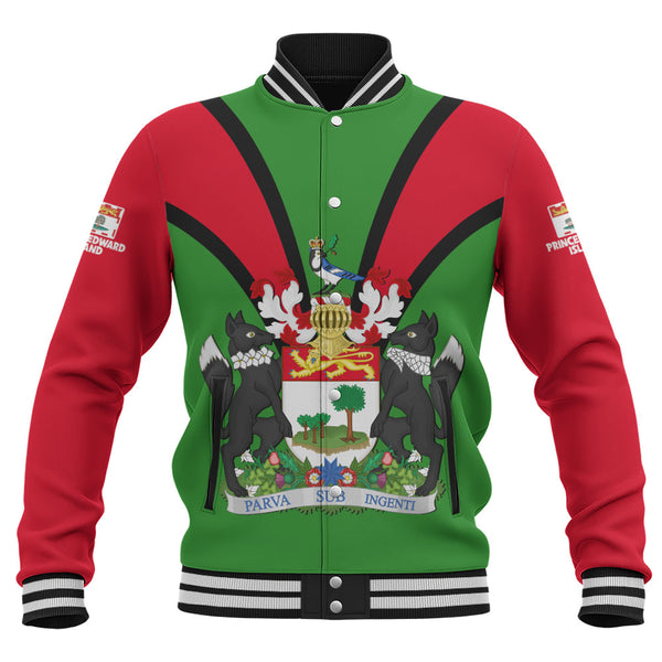 Prince Edward Island Baseball Jacket Proud Provinces Collection