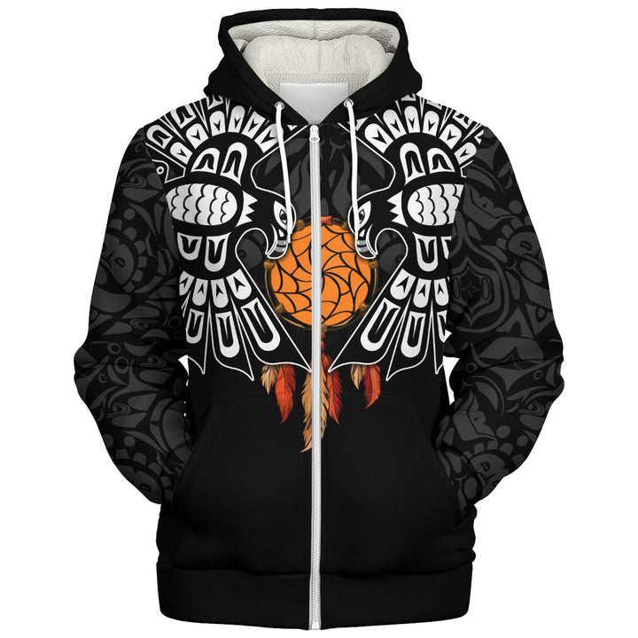 Canada Sherpa Hoodie Haida Guardians Of The Dream