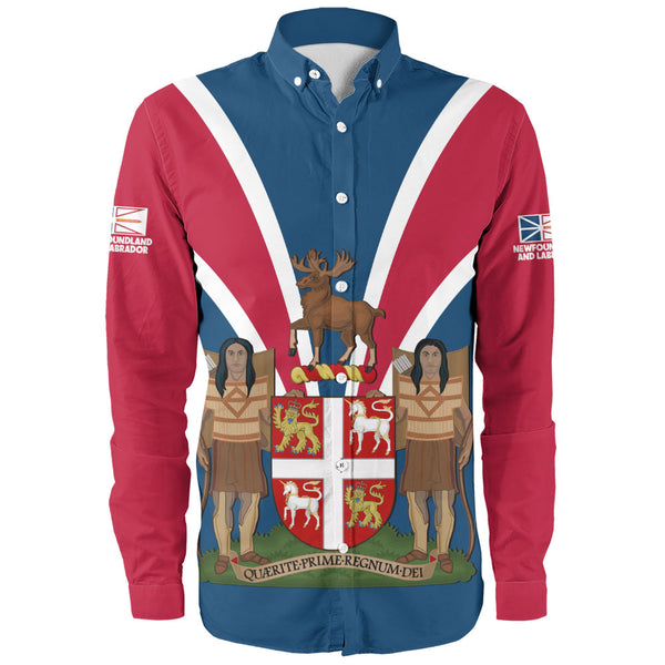 Newfoundland & Labrador Long Sleeve Shirt Proud Provinces Collection