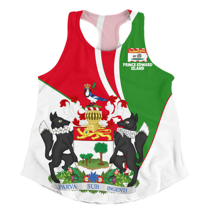 Prince Edward Island Women Tank Heritage Pride Of The North