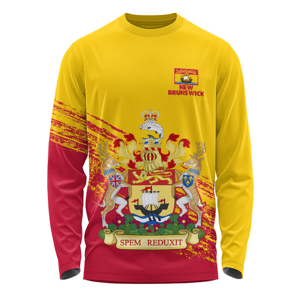 New Brunswick Long Sleeve T-Shirt Pride Of The Provinces