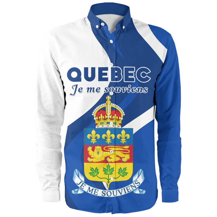 Quebec Long Sleeve Shirt Crest Of Identity