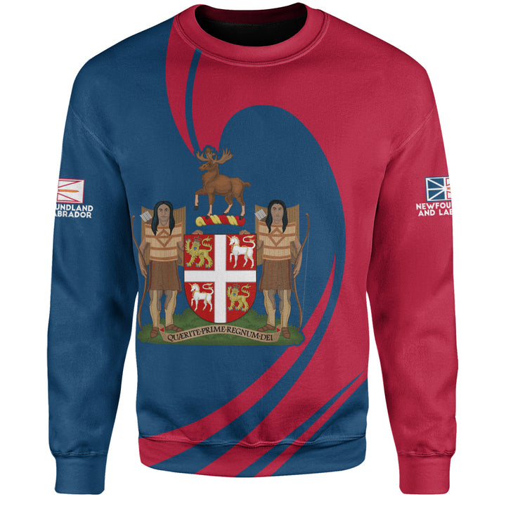 Newfoundland & Labrador Sweatshirt Legacy Of The Noble Spirit