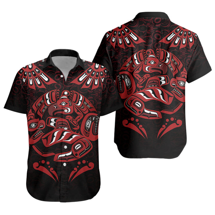 Canada Short Sleeve Shirt Haida Echo Of The Ancients