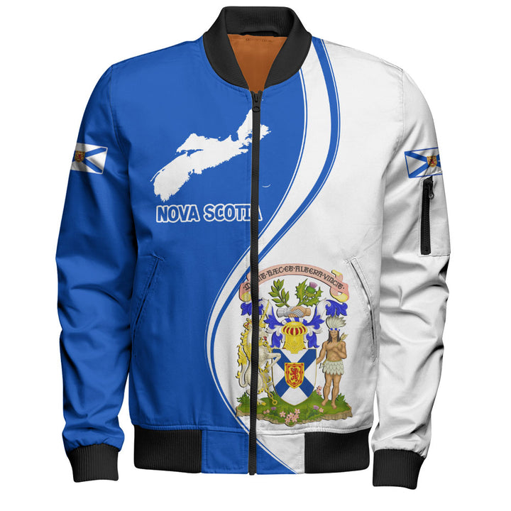 Nova Scotia Bomber Jacket Canada Territories Pride