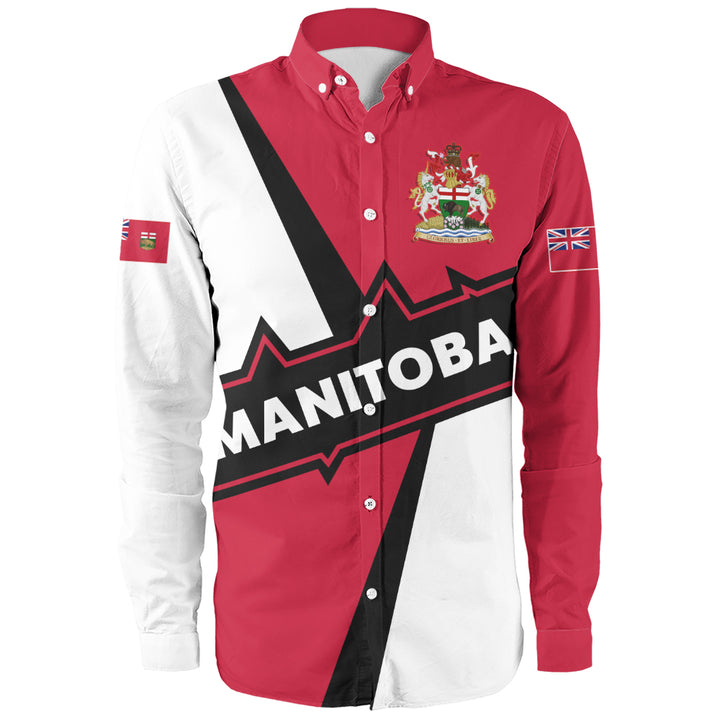 Manitoba Long Sleeve Shirt Loyal True North Provincial Style