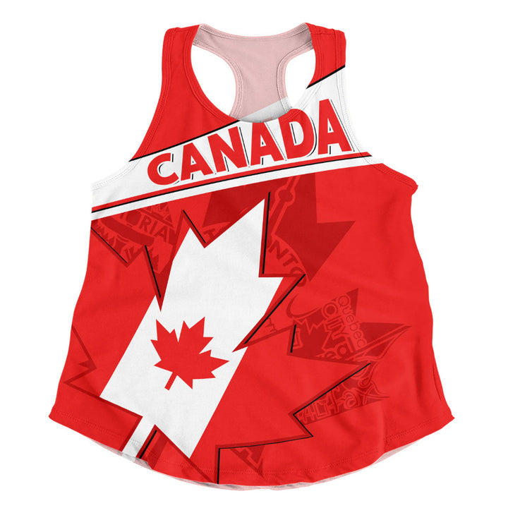Canada Women Tank Maple Pride Bold Edition
