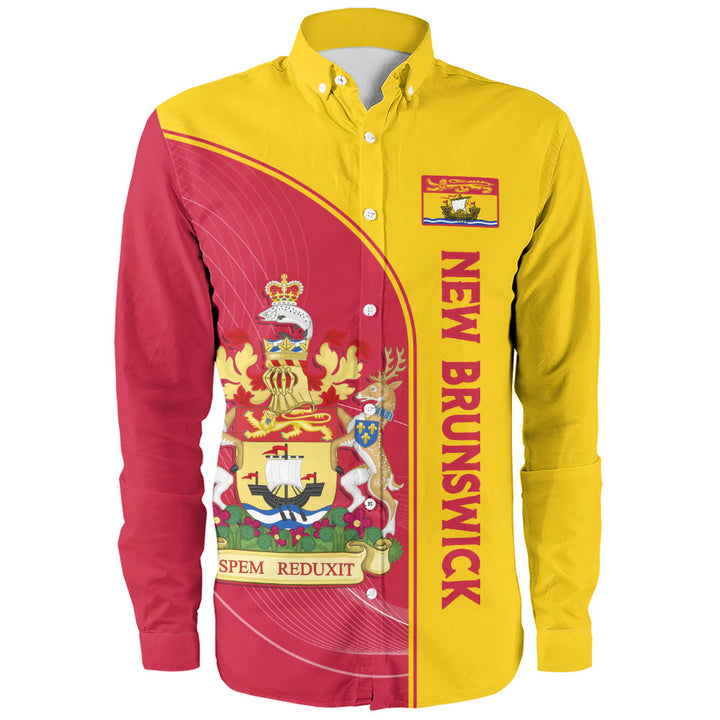 New Brunswick Long Sleeve Shirt Proud Provincial Heritage