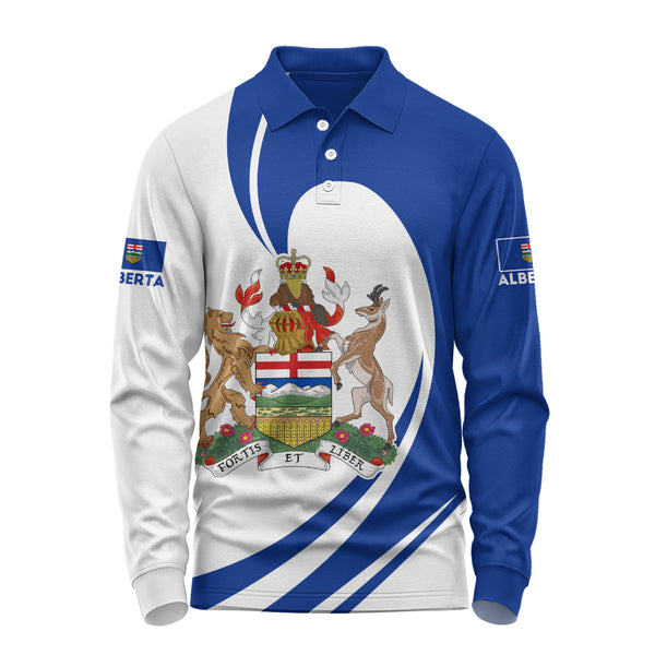 Alberta Long Sleeve Polo Shirt Legacy Of The Noble Spirit