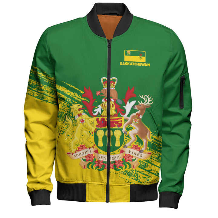 Saskatchewan Bomber Jacket Pride Of The Provinces