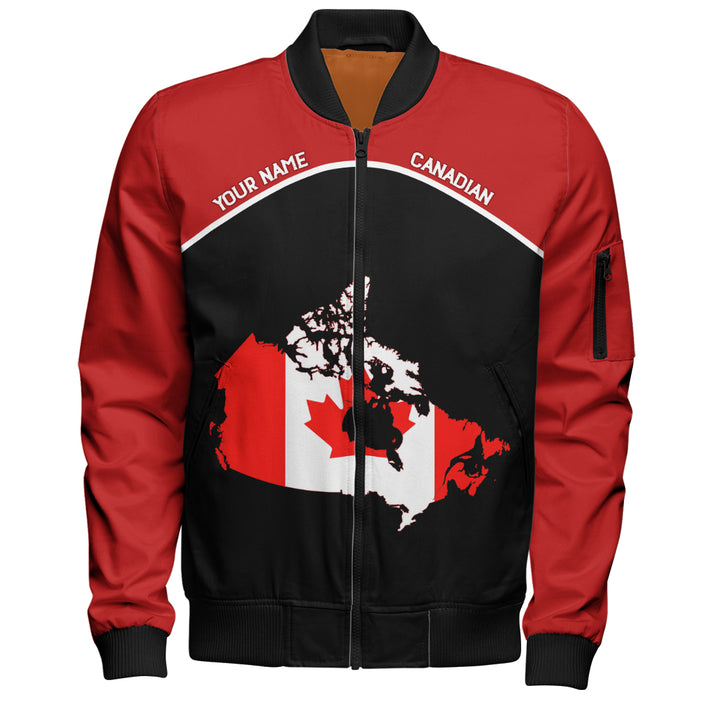 Canada Bomber Jacket Red North Classic Canadian Heritage Wear