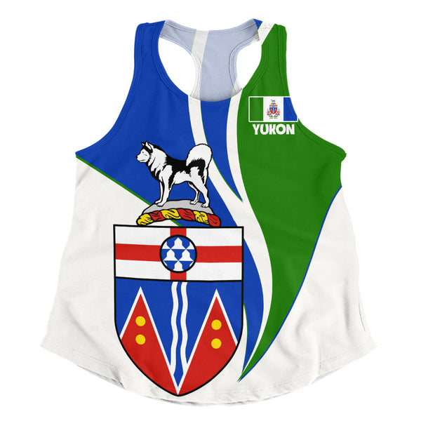 Yukon Women Tank Heritage Pride Of The North