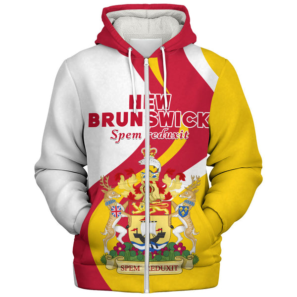 New Brunswick Sherpa Hoodie Crest Of Identity