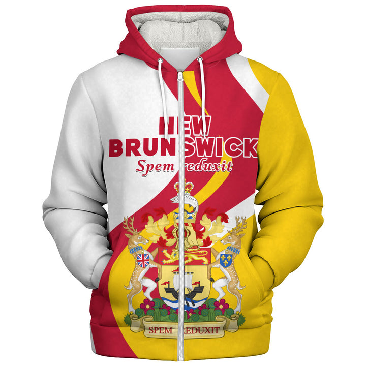 New Brunswick Sherpa Hoodie Crest Of Identity