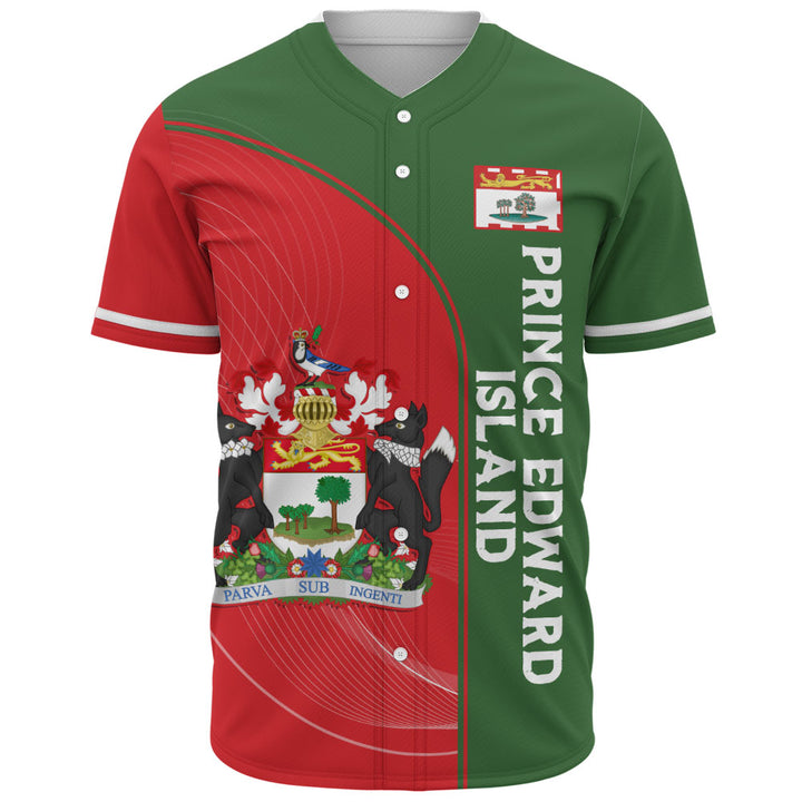 Prince Edward Island Baseball Shirt Proud Provincial Heritage