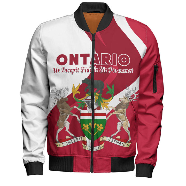 Ontario Bomber Jacket Crest Of Identity