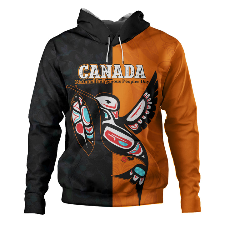 Canada Hoodie Spirit Bird National Day Tribute