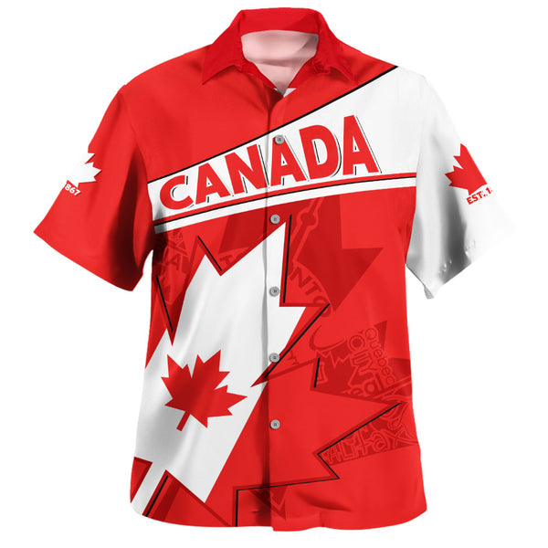 Canada Bowling Shirt Maple Pride Bold Edition