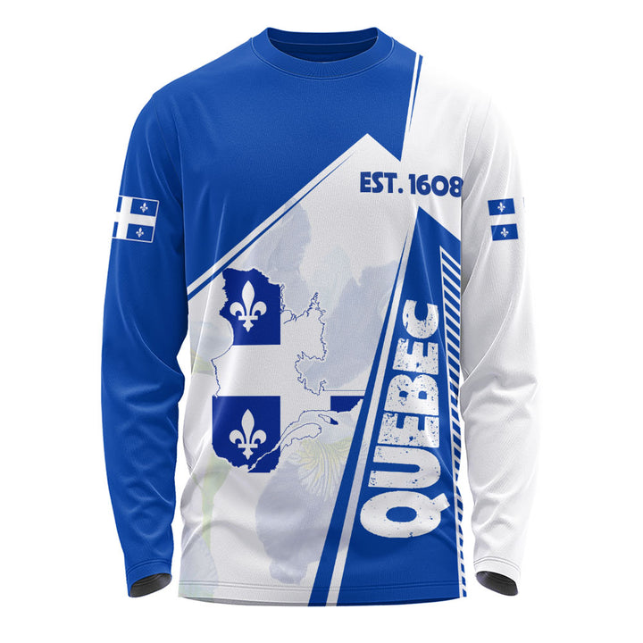 Quebec Long Sleeve T-Shirt United Provinces & Territories