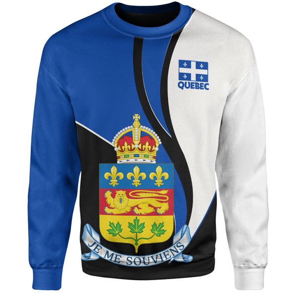 Quebec Sweatshirt Heritage Pride Of The North