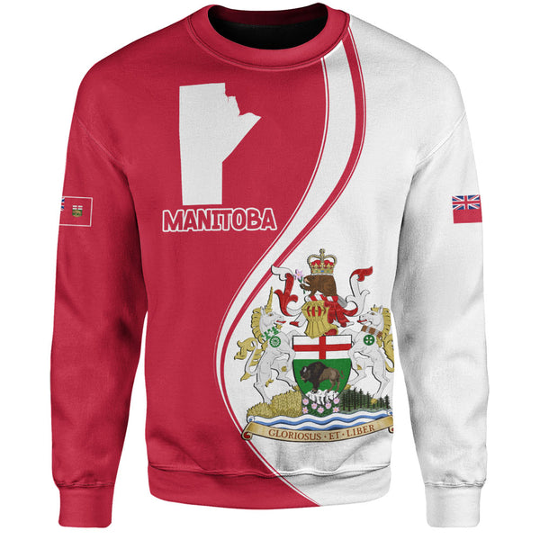 Manitoba Sweatshirt Canada Territories Pride