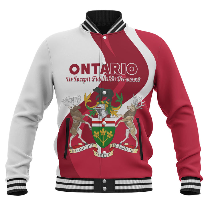 Ontario Baseball Jacket Crest Of Identity
