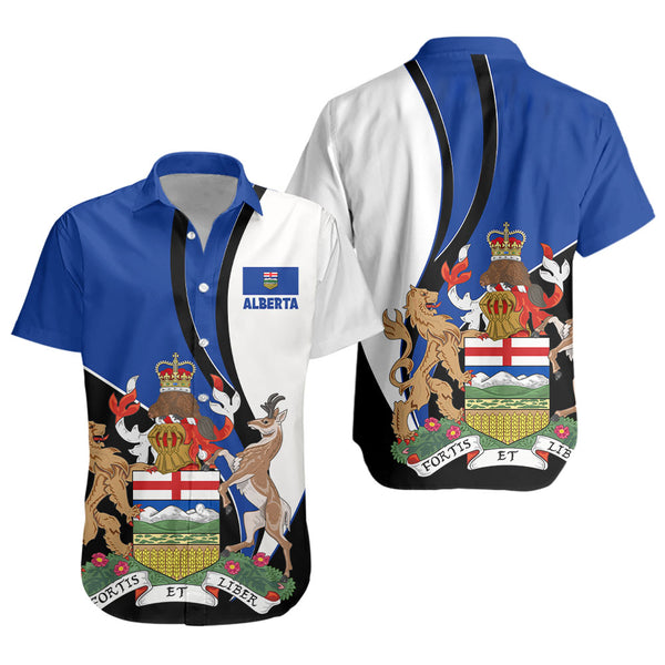 Alberta Short Sleeve Shirt Heritage Pride Of The North