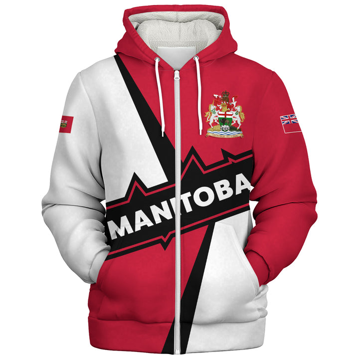 Manitoba Sherpa Hoodie Loyal True North Provincial Style