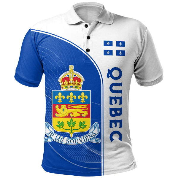 Quebec Polo Shirt Proud Provincial Heritage