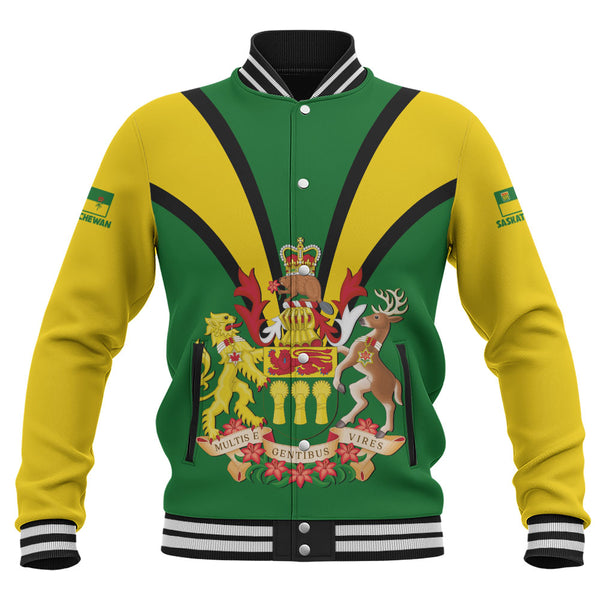Saskatchewan Baseball Jacket Proud Provinces Collection