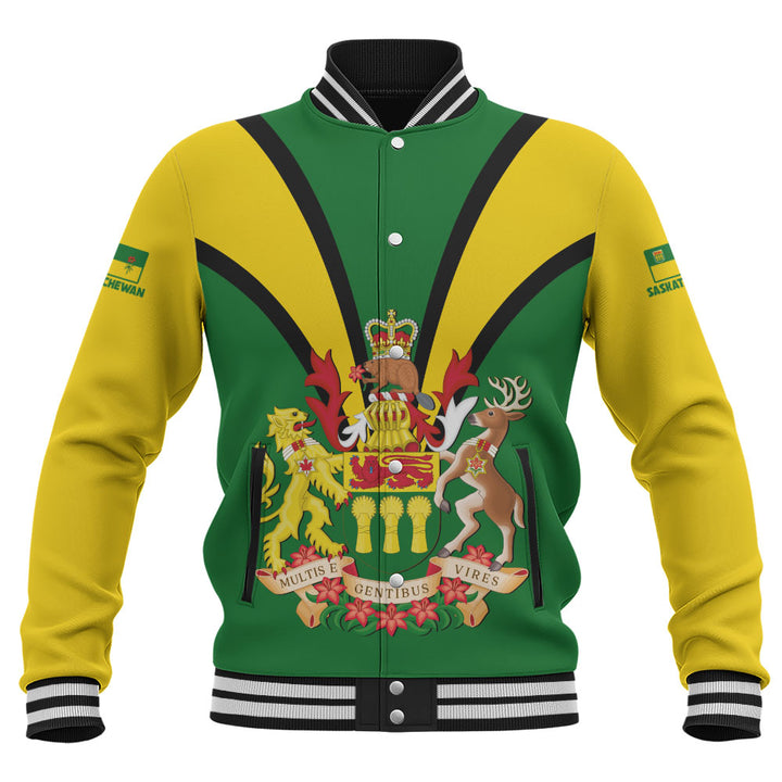 Saskatchewan Baseball Jacket Proud Provinces Collection