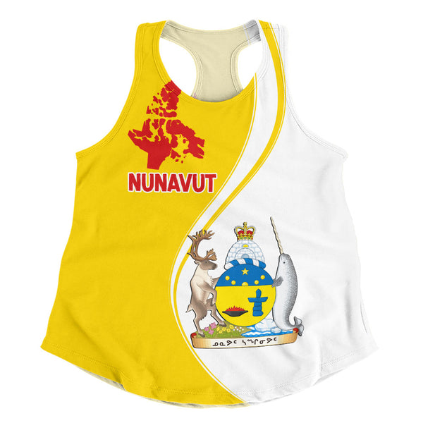 Nunavut Women Tank Canada Territories Pride