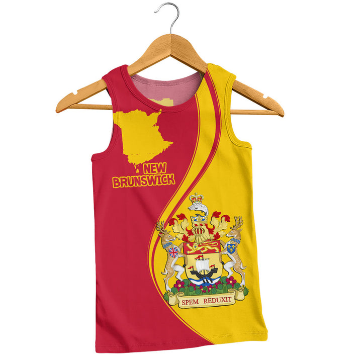New Brunswick Tank Top Canada Territories Pride