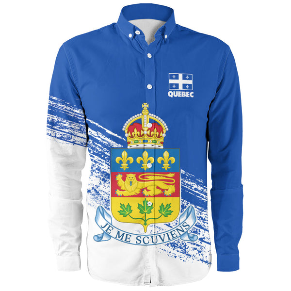 Quebec Long Sleeve Shirt Pride Of The Provinces