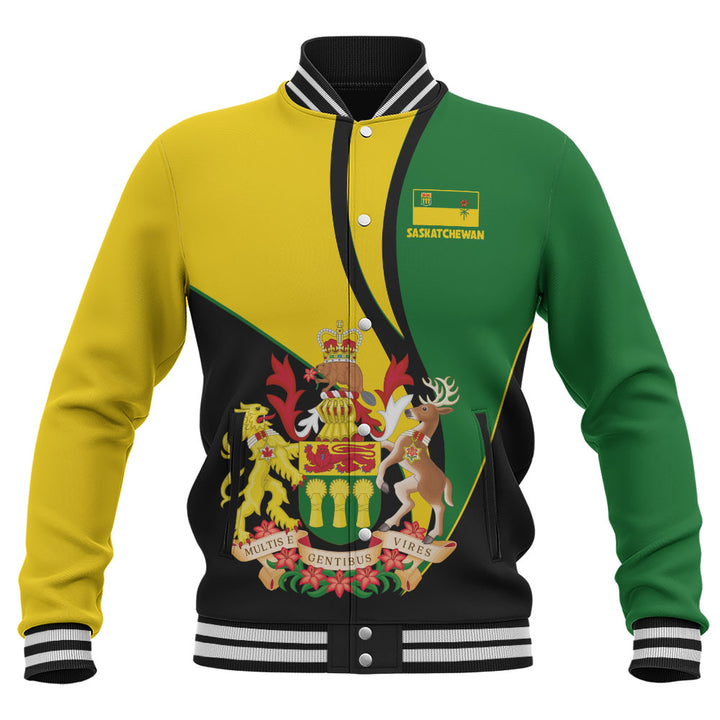 Saskatchewan Baseball Jacket Heritage Pride Of The North