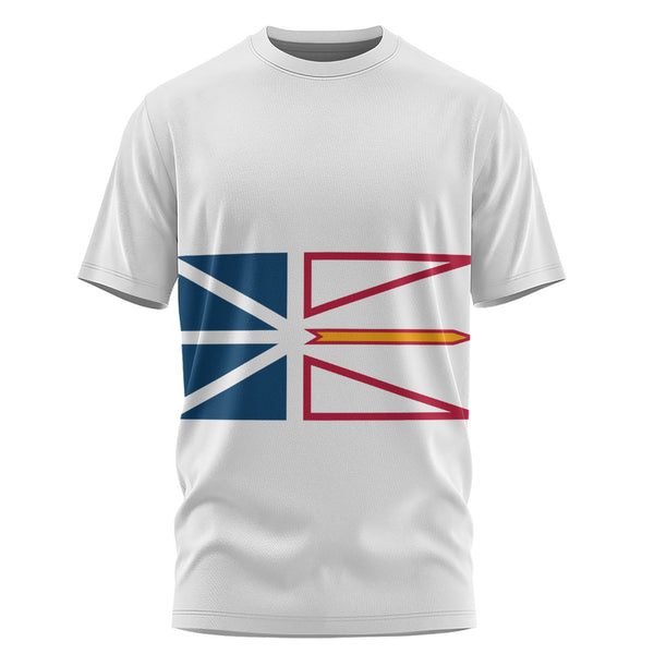 Newfoundland & Labrador T-Shirt Flag Minimalist Pride Style