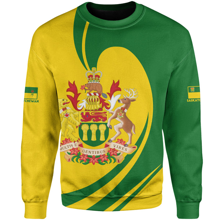 Saskatchewan Sweatshirt Legacy Of The Noble Spirit