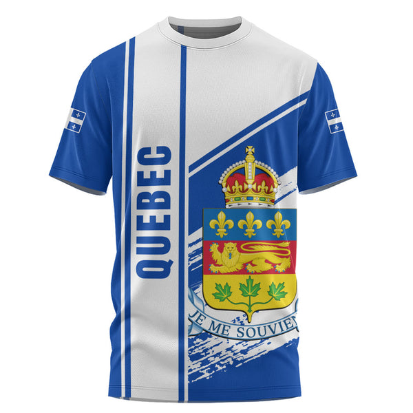 Quebec T-Shirt Heritage Strength Crest