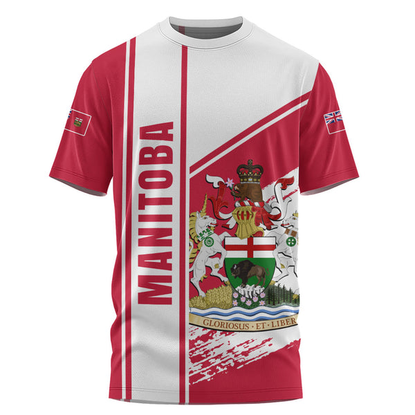 Manitoba T-Shirt Heritage Strength Crest
