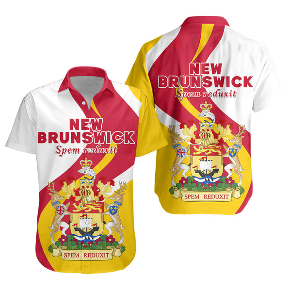 New Brunswick Short Sleeve Shirt Crest Of Identity